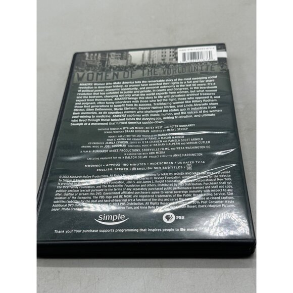 PBS Documentary DVD Makers: Women Who Make America 2013 English READ - Picture 2 of 3